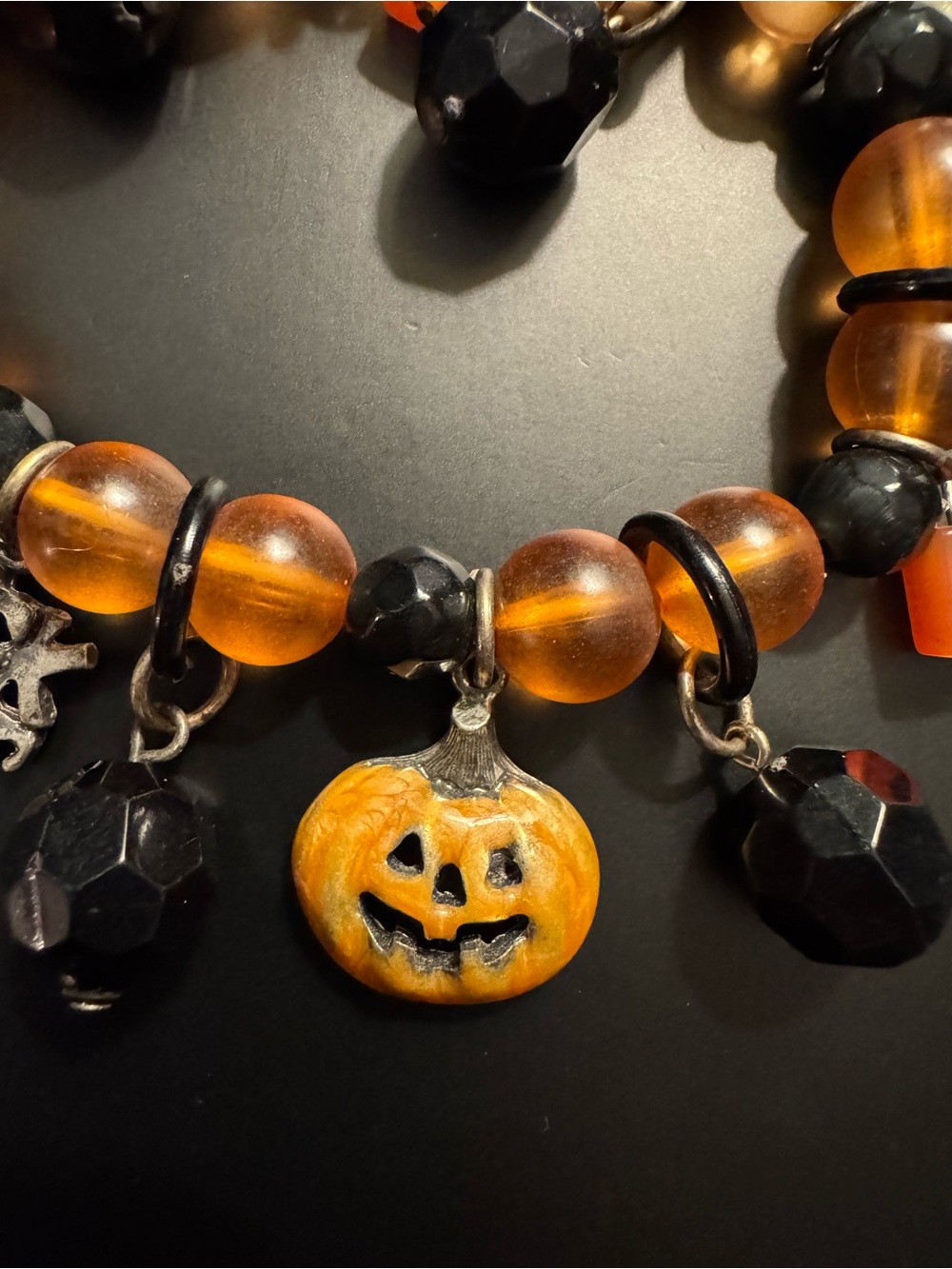 Halloween Charm Stretch Bracelet